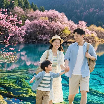 成都+九寨沟+都江堰+三星堆博物馆5日4晚跟团游 成都+九寨沟+都江堰+三星堆博物馆5日4晚跟团游