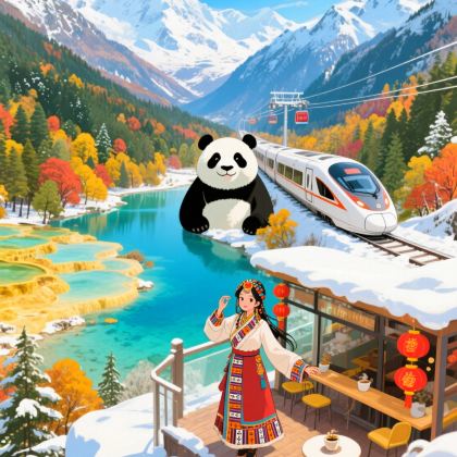 成都+九寨沟+四姑娘山景区+黄龙风景名胜区6日5晚拼小团 成都+九寨沟+四姑娘山景区+黄龙风景名胜区6日5晚拼小团