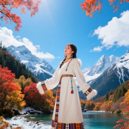 成都+九寨沟+黄龙风景名胜区+四姑娘山5日4晚拼小团 成都+九寨沟+黄龙风景名胜区+四姑娘山5日4晚拼小团