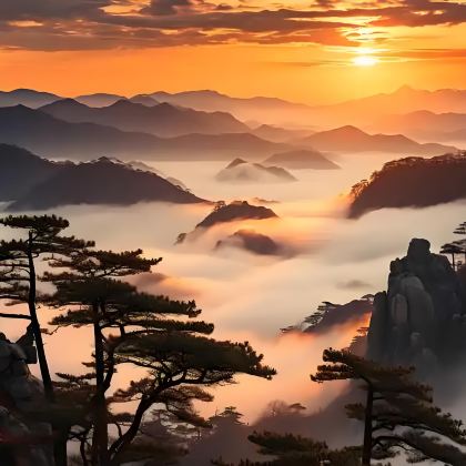 黄山+黄山风景区+西递+宏村景区5日4晚私家团 黄山+黄山风景区+西递+宏村景区5日4晚私家团