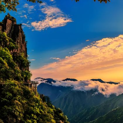 宜春+青云栈道+羊狮幕+禅都文化博览园+宜春明月山国家级风景名胜区-月亮湖+宜春明月山旅游区+酌江溶洞4日3晚私家团 宜春+青云栈道+羊狮幕+禅都文化博览园+宜春明月山国家级风景名胜区-月亮湖+宜春明月山旅游区+酌江溶洞4日3晚私家团