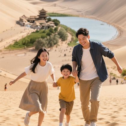 青海湖+茶卡盐湖+敦煌莫高窟+鸣沙山+嘉峪关+张掖6日5晚私家团 青海湖+茶卡盐湖+敦煌莫高窟+鸣沙山+嘉峪关+张掖6日5晚私家团