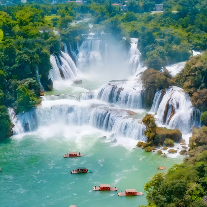 广西南宁+通灵峡谷+德天瀑布+涠洲岛+北海6日5晚跟团游 广西南宁+通灵峡谷+德天瀑布+涠洲岛+北海6日5晚跟团游