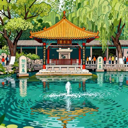 【金牌讲解•10人小团•赠游船】趵突泉+大明湖+黑虎泉打泉水 【金牌讲解•10人小团•赠游船】趵突泉+大明湖+黑虎泉打泉水