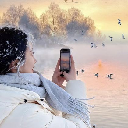 千岛湖赏晨雾日出+雾凇奇观+红石崖雪景日落一日游【6人小团】 千岛湖赏晨雾日出+雾凇奇观+红石崖雪景日落一日游【6人小团】