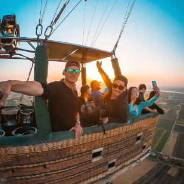 卢克索热气球【首飞/热气球看日出/酒店接送/俯瞰埃及景色】 卢克索热气球【首飞/热气球看日出/酒店接送/俯瞰埃及景色】