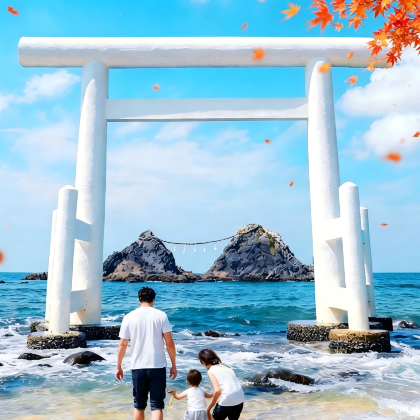 九州糸岛秘境:福冈丝岛+樱井二见浦夫妇岩一日游 九州糸岛秘境:福冈丝岛+樱井二见浦夫妇岩一日游