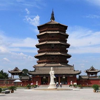 云冈石窟+应县木塔+悬空寺【山西全线包车定制】 云冈石窟+应县木塔+悬空寺【山西全线包车定制】