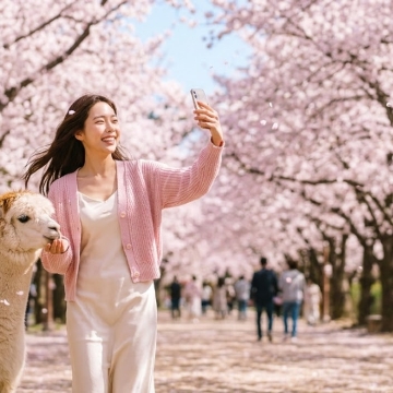 羊驼世界 X 南怡岛 X 江村铁路主题公园 羊驼世界 X 南怡岛 X 江村铁路主题公园