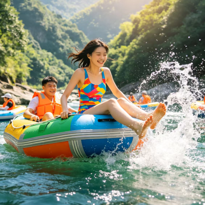 夏日玩水丨霍山大峡谷漂流品质纯玩一日游&A线B线自选** 夏日玩水丨霍山大峡谷漂流品质纯玩一日游&A线B线自选**