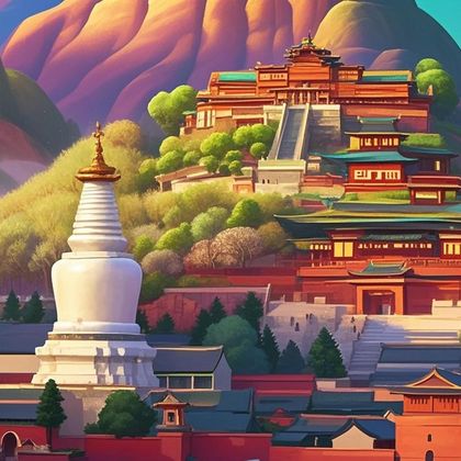 中国山西忻州五台山一日游 中国山西忻州五台山一日游