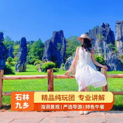 昆明石林风景区+九乡一日游 昆明石林风景区+九乡一日游