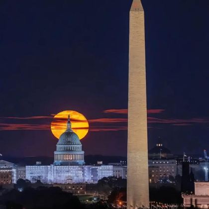 美国华盛顿白宫+国会大厦+华盛顿纪念碑-市区热门景点一网打尽 美国华盛顿白宫+国会大厦+华盛顿纪念碑-市区热门景点一网打尽