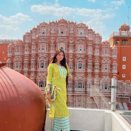 从斋浦尔出发:私人全日斋浦尔观光游(汽车和导游) 从斋浦尔出发:私人全日斋浦尔观光游(汽车和导游)