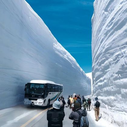 长野出发:立山黑部「雪墙」阿尔卑斯山脉路线一日游 中英文服务 长野出发:立山黑部「雪墙」阿尔卑斯山脉路线一日游 中英文服务