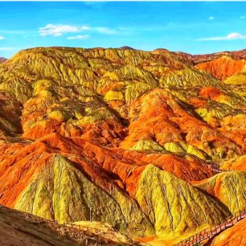 水墨丹霞半日游·上门接送+门票+观光车+上下午可选 水墨丹霞半日游·上门接送+门票+观光车+上下午可选