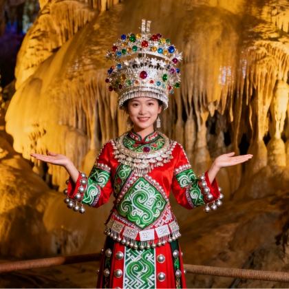 贵州织金洞一日游&全国免票了【金刚杵霸王盔&织金归来不看洞】 贵州织金洞一日游&全国免票了【金刚杵霸王盔&织金归来不看洞】