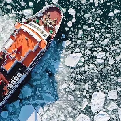 落日纹别破冰船札幌往返一日游流冰层云峡冰瀑节日本北海道 落日纹别破冰船札幌往返一日游流冰层云峡冰瀑节日本北海道