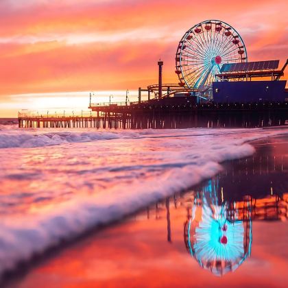 洛杉矶精品游③好莱坞星光大道+比佛利山+圣莫妮卡海滩一日游 洛杉矶精品游③好莱坞星光大道+比佛利山+圣莫妮卡海滩一日游