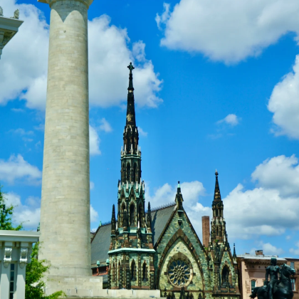 美国华盛顿出发:联邦山公园+巴尔的摩艺术馆+纪念碑+内港 美国华盛顿出发:联邦山公园+巴尔的摩艺术馆+纪念碑+内港