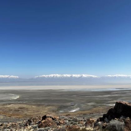 盐湖城圣殿广场+大盐湖+“就是这里”遗址公园+羚羊岛州立公园 盐湖城圣殿广场+大盐湖+“就是这里”遗址公园+羚羊岛州立公园