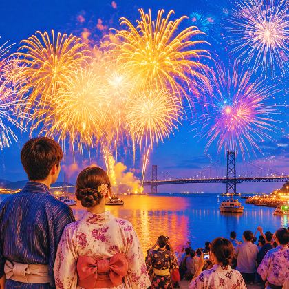 【2026年限定】北九州关门海峡花火+海景一日游含花火门票 【2026年限定】北九州关门海峡花火+海景一日游含花火门票