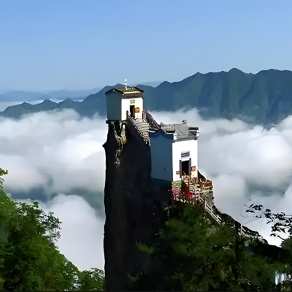秦岭终南山寨+塔云山【2-6人团】纯玩一日游 秦岭终南山寨+塔云山【2-6人团】纯玩一日游