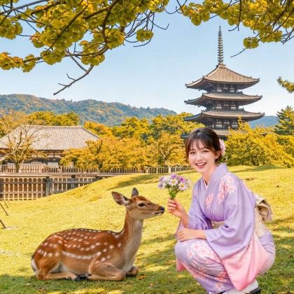 京都&奈良&宇治一日游丨奈良公园+平等院+伏见稻荷+东大寺 京都&奈良&宇治一日游丨奈良公园+平等院+伏见稻荷+东大寺