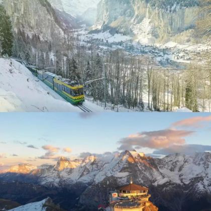 苏黎世出发:少女峰+格林德瓦+劳特布伦嫩一日游 苏黎世出发:少女峰+格林德瓦+劳特布伦嫩一日游