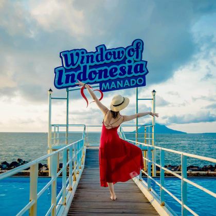 印度尼西亚万鸦老+恐怖市场+马哈武火山【美娜多五色湖白水河】 印度尼西亚万鸦老+恐怖市场+马哈武火山【美娜多五色湖白水河】