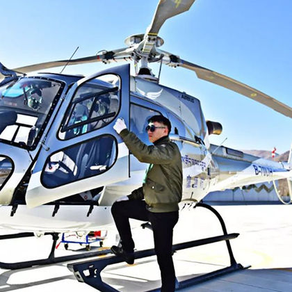 中国西藏拉萨直升机观光旅游区一日游