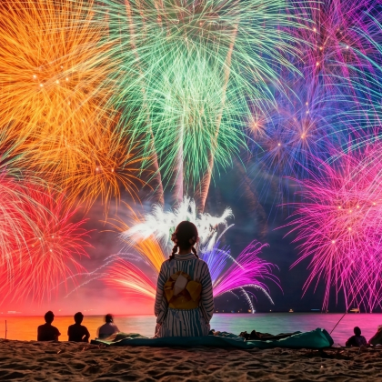 一人成团·8月13日关门海峡花火大会赤间神宫一日游·福冈出发 一人成团·8月13日关门海峡花火大会赤间神宫一日游·福冈出发