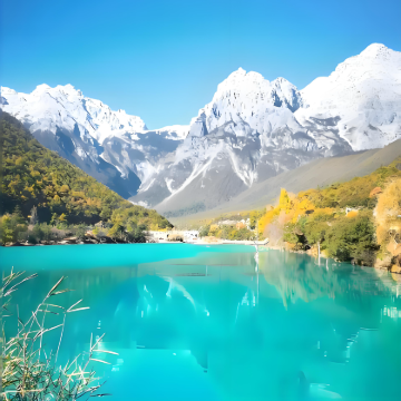 丽江玉龙雪山景区:云杉坪+蓝月谷一日游(日照金山) 丽江玉龙雪山景区:云杉坪+蓝月谷一日游(日照金山)