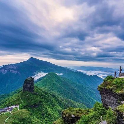 中国贵州铜仁梵净山一日游