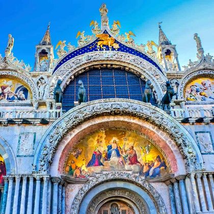 意大利威尼斯总督宫+圣马可大教堂（圣马克教堂）一日游