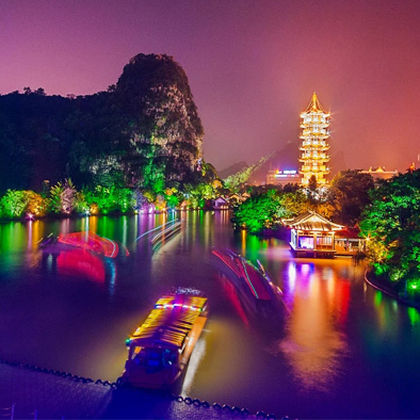 桂林桂林两江四湖景区一日游 桂林桂林两江四湖景区一日游