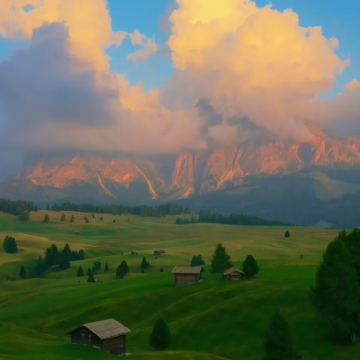 意大利威尼斯多洛米蒂-米苏里纳湖【雪峰与碧湖的奇幻协奏】 意大利威尼斯多洛米蒂-米苏里纳湖【雪峰与碧湖的奇幻协奏】