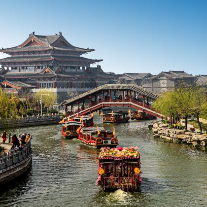 开封清明上河园+开封府+汴河游船一日游【船游开封、专业讲解】 开封清明上河园+开封府+汴河游船一日游【船游开封、专业讲解】