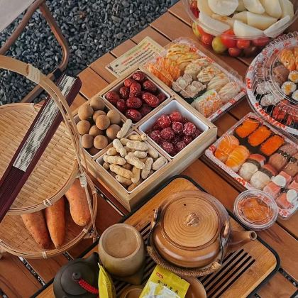 广州+艾米稻香小镇一日游【围炉煮茶套餐丨含天幕+小吃】 广州+艾米稻香小镇一日游【围炉煮茶套餐丨含天幕+小吃】