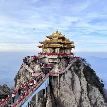洛阳老君山景区一日游【8人精品小团】上门接送/高速到索道口 洛阳老君山景区一日游【8人精品小团】上门接送/高速到索道口