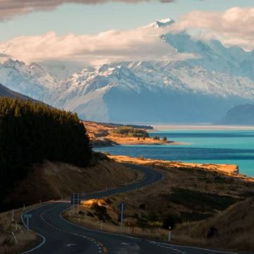 皇后镇-卡瓦劳-水果小镇-三文鱼农场-普卡基湖-库克山一日游 皇后镇-卡瓦劳-水果小镇-三文鱼农场-普卡基湖-库克山一日游