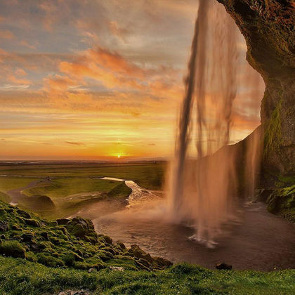 冰岛冰岛南部区+冰河湖+塞里雅兰瀑布一日游