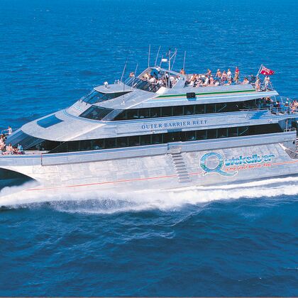 凯恩斯大堡礁+Quicksilver Cruises一日游 凯恩斯大堡礁+Quicksilver Cruises一日游