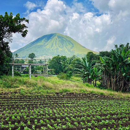 印度尼西亚美娜多马哈武火山+五色湖一日游