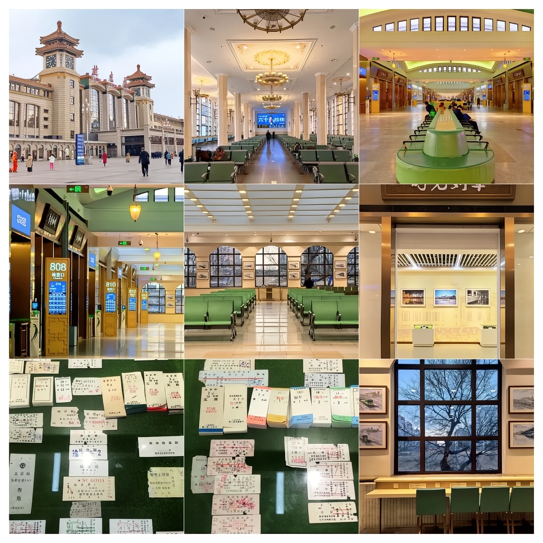 Beijing Railway Station transforms into a mobile art gallery, stunning netizens with its hidden beauty