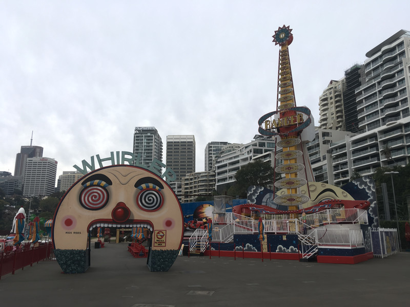 神秘的悉尼月神公园 luna park sydney