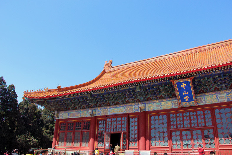北京中山公园闲游——人间四月天