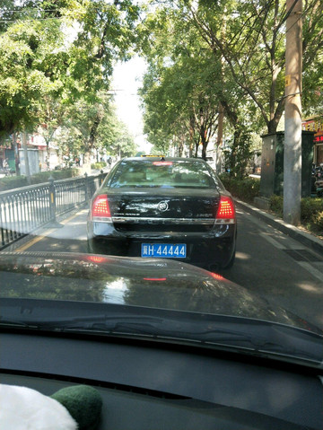 这车牌号