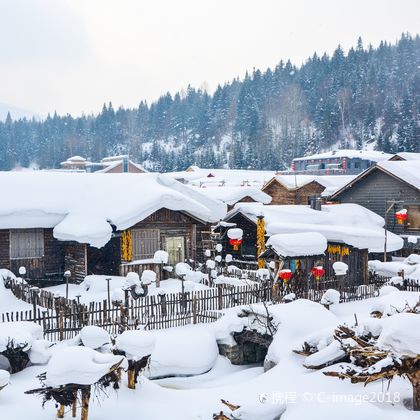 中国雪乡+秘境长白山一日游 中国雪乡+秘境长白山一日游