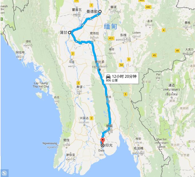 缅甸的旅行城市主要包括仰光,蒲甘,曼德勒,茵莱湖.